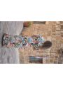 Long Ruffled Sleeves Maternity Dress