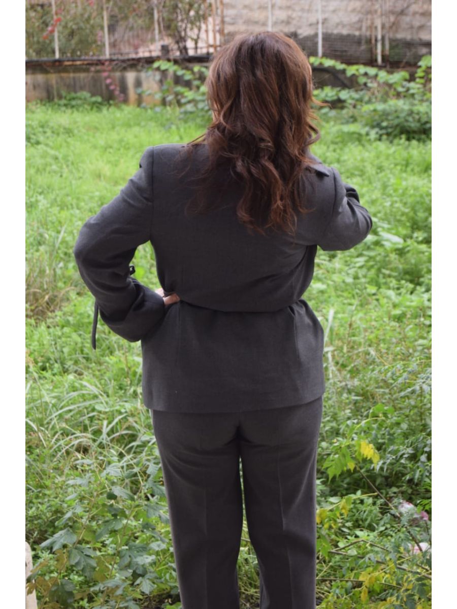 classic pants-and-jacket combo
