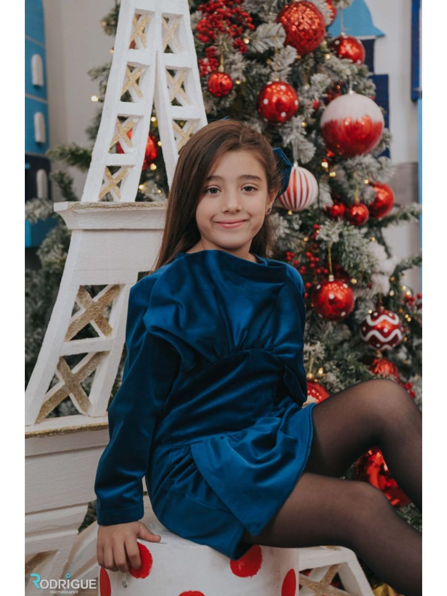 Velvet Dress for Kids