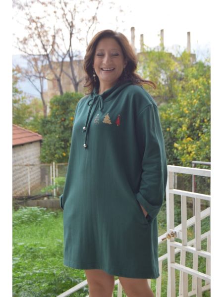 Simple Hoodie Dress